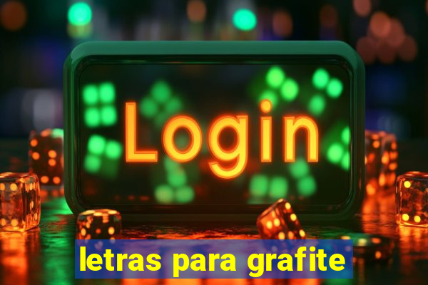 letras para grafite